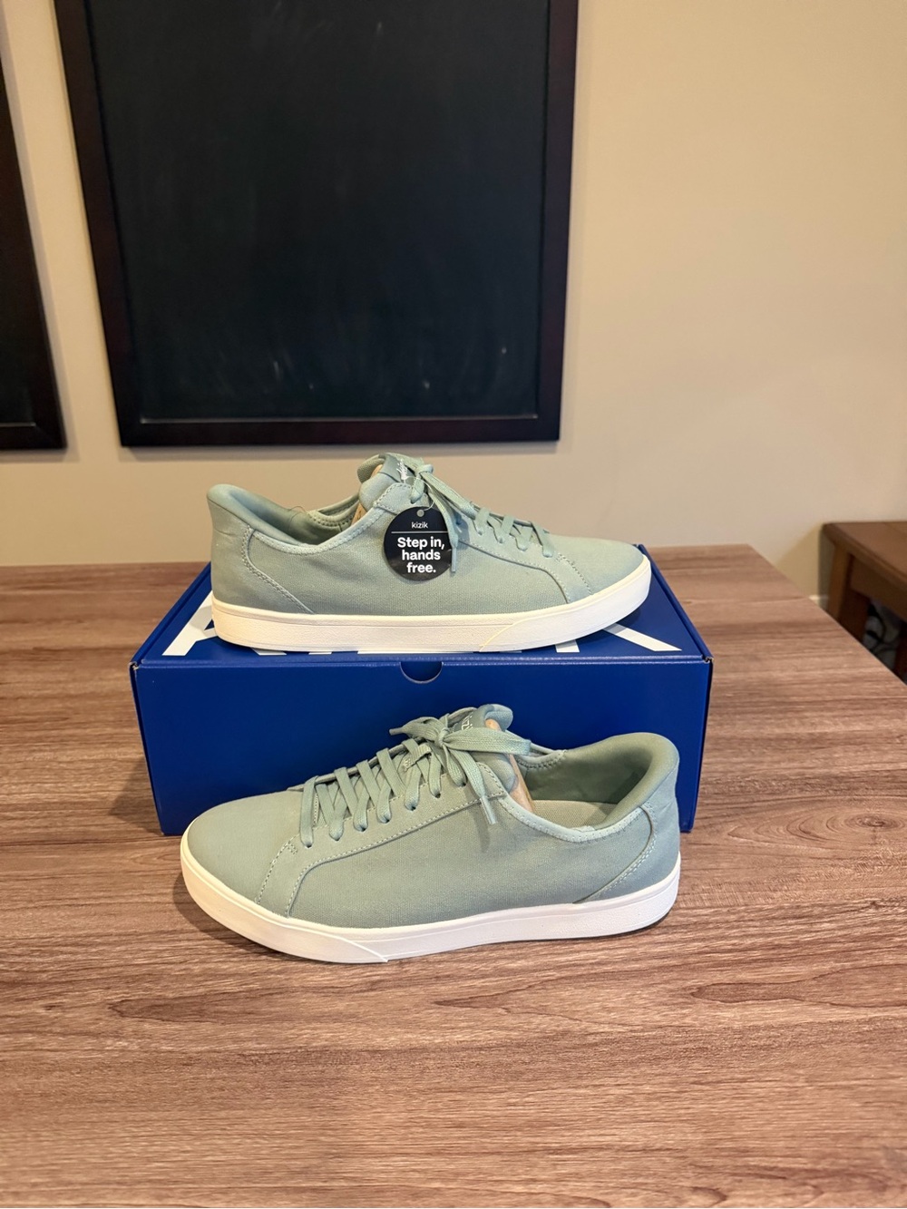Kizik irvine iceberg green mens 10 BL